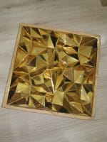 3D wandpanelen GOUD voor €164,99 bij Bol.com