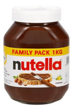 1 kg Nutella chocopasta voor €4,20