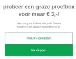 Probeer een Graze proefbox voor maar €3,-!