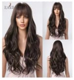 Peluca de pelo sintético largo Ondulado Natural por 12,49€