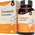 Pick the Nutritrust organic turmeric and black pepper capsules on Amazon for only £3.99