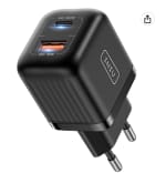 Cargador USB C INIU 2 puertos a 7.64€