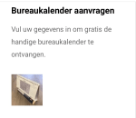 Gratis bureaukalender