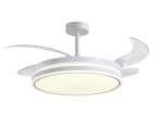 Ventilador Techo ATENAS Motor DC y Aspas Desplegables con Luz Led 36W por 38,19€
