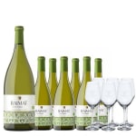 6 Vol d'Ànima de Raimat Blanco + Magnum + 6 Copas + envio gratis por 36€