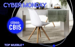 Muebles an 15% descuento Cyber Monday
