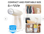 Fer à vapeur compact Bear de 1300W à 9,99€
