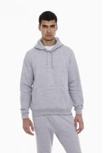 Sudadera básica capucha ajustable con cordón Hombre por solo 5,99€