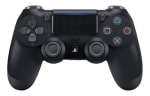 Controle para videogame PlayStation , modelo Dualshock 4 jet black - R$ 160