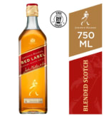 Pack de 2 Whisky Johnnie Walker Red Label 750ml por $15.990