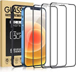 3 Piezas Cristal Vidrio Templado Cobertura iPhone 12/12 Pro 6.1 por 3,49€
