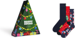 Happy Socks 3-Pack Holiday Tree Gift Set voor €10 bij Bol