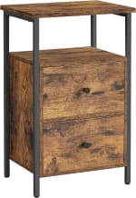 VASAGLE Nachtkastje/Bijzettafel met 2 Laden voor €34,99 dmv code bij Songmics