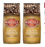 2 kilos Marcilla Gran Aroma Natural café en grano