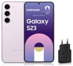 Smartphone Samsung Galaxy S23 128Go Lavande + chargeur 25W à 600,98€