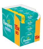 50% korting op Pampers Fresh Clean 15 x 80 babydoekjes