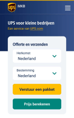 Service van UPS mkb voor kleine bedrijven.