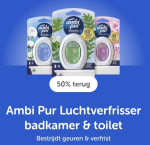 50% cashback op Ambi Pur luchtverfrisser via Tikkie
