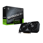 Tarjetas Gráficas MSI GeForce RTX 5070 12G SHADOW 2X OC por 654,90€