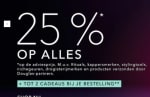 25% korting op veel artikelen bij Douglas tijdens de Black Friday: