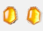 Pendientes Heritage de piedras naranja por 3,85€.