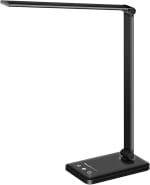 Lámpara Escritorio LED Escritorio, regulable con puerto de carga USB, 5 Modos, 10 Niveles de Brillo por 14,65€