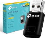 TP-Link TL-WN823N Adaptador USB Tarjeta de Red, Inalámbrico 300Mbps por 7,02€