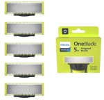 Paquet de 5 Lames de rasoir Phillips OneBlade QP250/50 à 34,99€