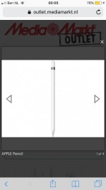 Apple I Pencil voor €79,20 bij Media Markt