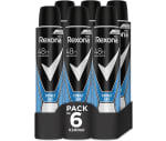 Pack de 6 Desodorante Rexona Aerosol Antitranspirante Hombre Cobalt Dry 200ml por solo 10,82€