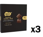3 Paquetes de NESTLÉ DARK bombones de chocolate negro estuche 87g por 9.5€