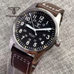 Tandorio-reloj de piloto de buceo automático por 39,44€