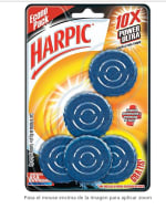Pastillas Harpic Acuáticas, 5 Piezas por $42.30 en Amazon