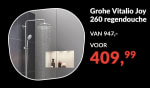 Grohe Vitalio Joy 260 regendoucheset