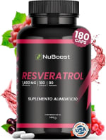 Nuboost Resveratrol Resveratrol 1000mg Puro por $331 | Descuento Amazon