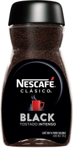 Nescafé Clásico Black Café Frasco 170g por $74 en Amazon