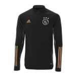 Adidas Ajax Trainingstrui Europees Climawarm 2020-2021 Zwart Goud