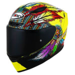 Casco Suomy TRACK-1 - CHIEFTAIN - Negro / Amarillo por 171,63€
