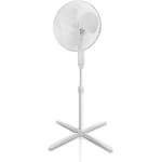 Ventilador de pie, 40 centímetros, color blanco [Clase de eficiencia energética A+++