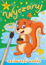 Tover dieren in het bos Aquarel Paperback voor €0,60 bij Amazon