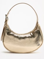 Bolso hombro hebilla dorado por 3,99€.