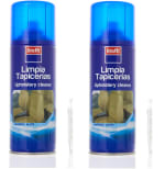 2 Botes de Krafft Limpia Tapicerías Coche Profesional, Espuma Limpieza Coche Interior en Seco, Alfombras y Moquetas 400ml por 10.07€