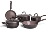 Jogo de Panelas com 5 Peças Com Fundo De Indução da Brinox - R$ 989,99