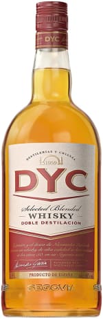 Whisky DYC, de Segovia. Botella de 1,5 l por 11,85€