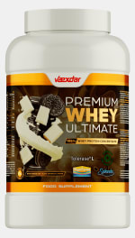Proteína Premium Whey Ultimate 2kg Vaexdar + Shaker de Regalo por 43,60€
