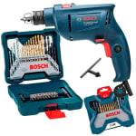 Furadeira Industrial + Estojo 30 Pçs da BOSCH - R$ 326,90