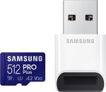 MicroSD Samsung Pro Plus 512GB + Lector por $760 en Amazon