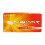 Ibuprofen 200mg - 16 Tablets - £0.29