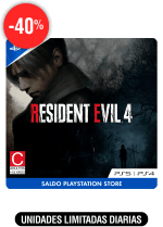 Resident Evil 4 PS5 por $836 en Claners