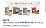 Mylene black friday 25% korting en gratis verzending
